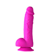 Josi Silicone Realistic Suction Cup Dong - Dark Purple-Dildos & Dongs-Maia Toys-Andy's Adult World