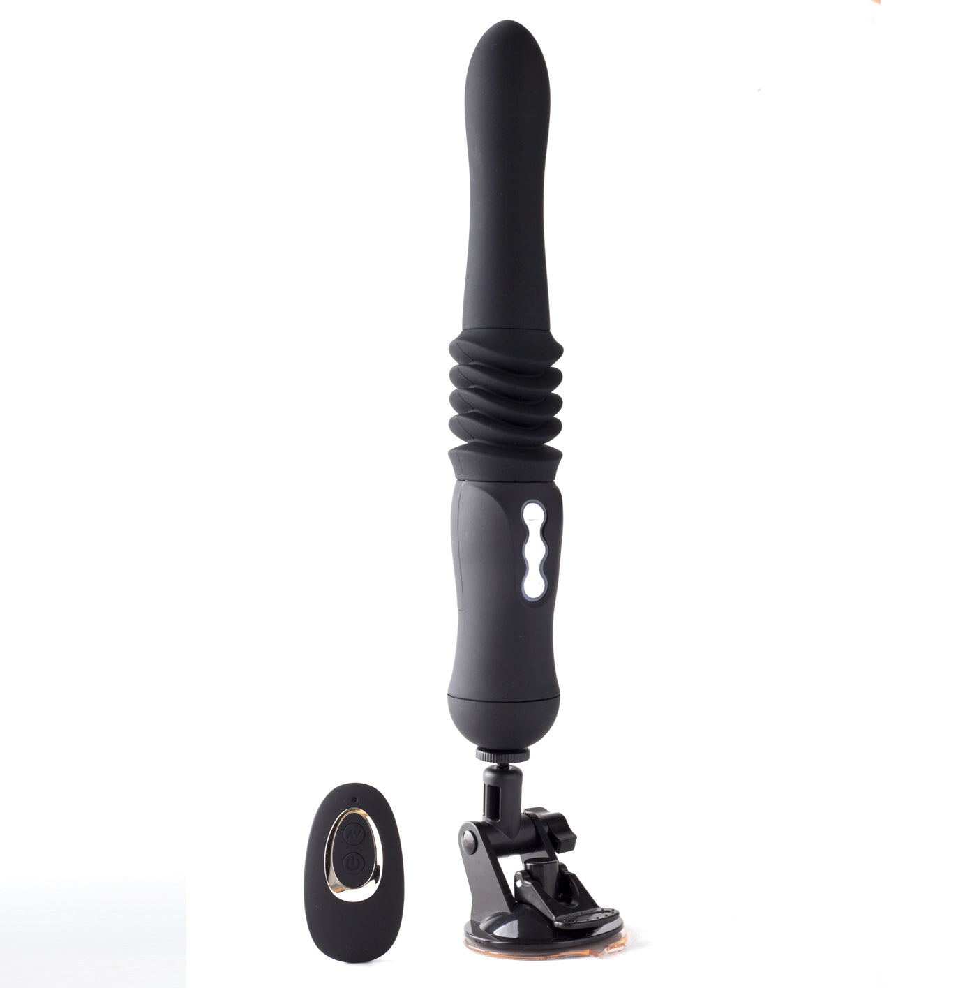 Max Silicone Thrusting Portable Love Machine - Black-Bedroom Play Gear-Maia Toys-Andy's Adult World