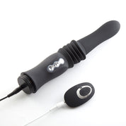 Max Silicone Thrusting Portable Love Machine - Black-Bedroom Play Gear-Maia Toys-Andy's Adult World