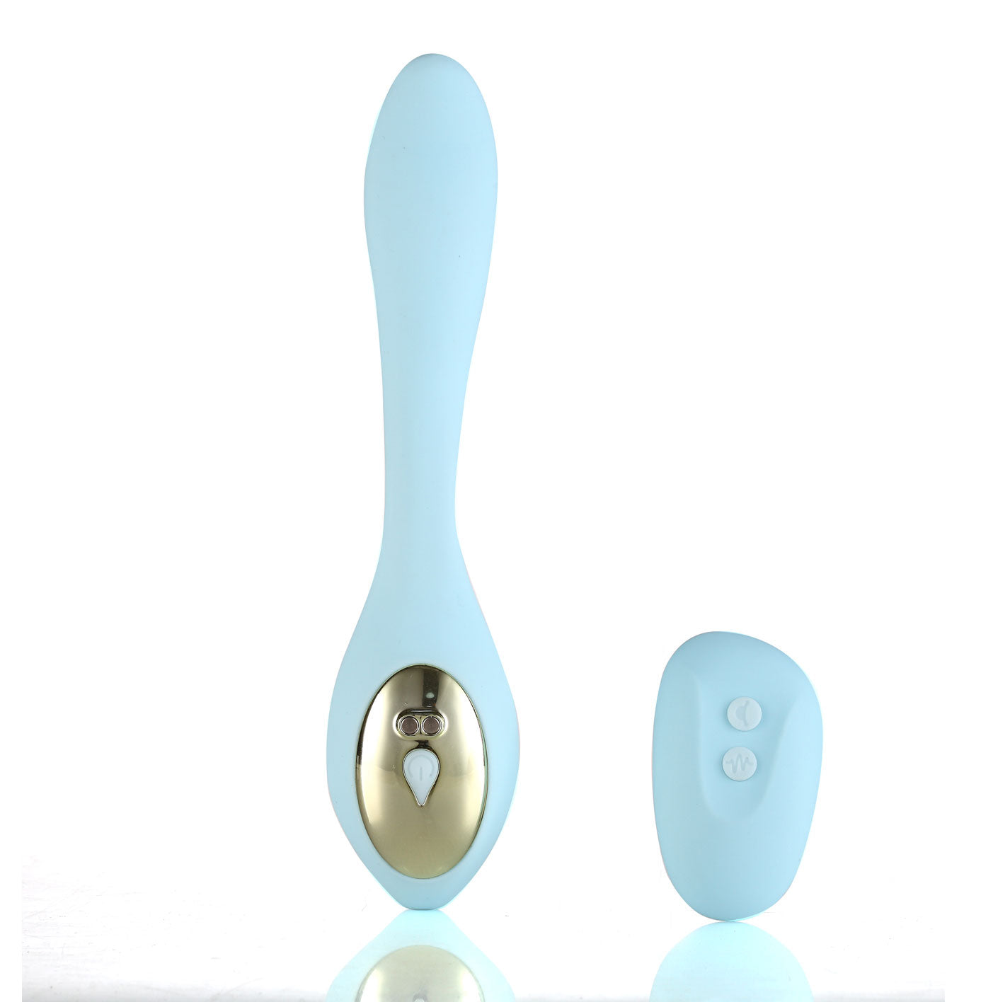 Harmonie Rechargeable Remote Silicone Bendable Vibrator -Teal-Vibrators-Maia Toys-Andy's Adult World