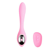 Harmonie Rechargeable Remote Silicone Bendable Vibrator - Pink-Vibrators-Maia Toys-Andy's Adult World