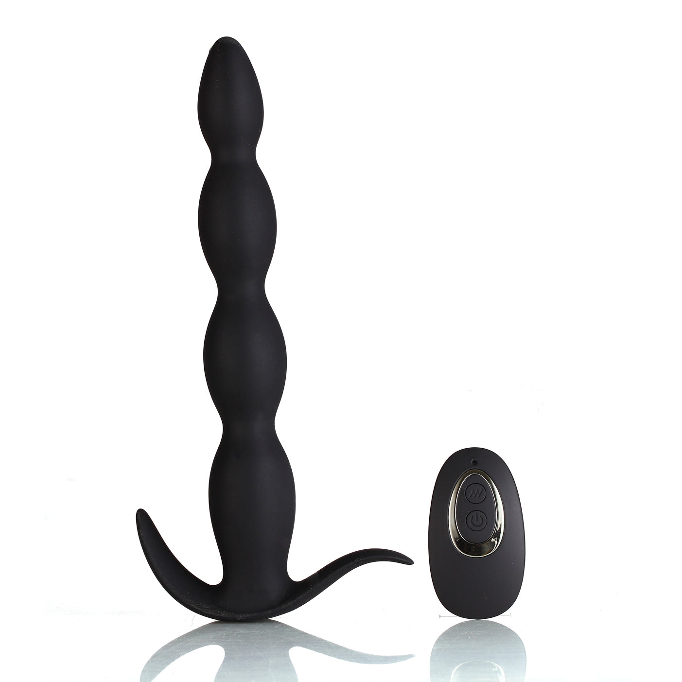 Mason Remote Control Silicone Butt Plug - Black-Anal Toys & Stimulators-Maia Toys-Andy's Adult World