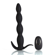 Mason Remote Control Silicone Butt Plug - Black-Anal Toys & Stimulators-Maia Toys-Andy's Adult World