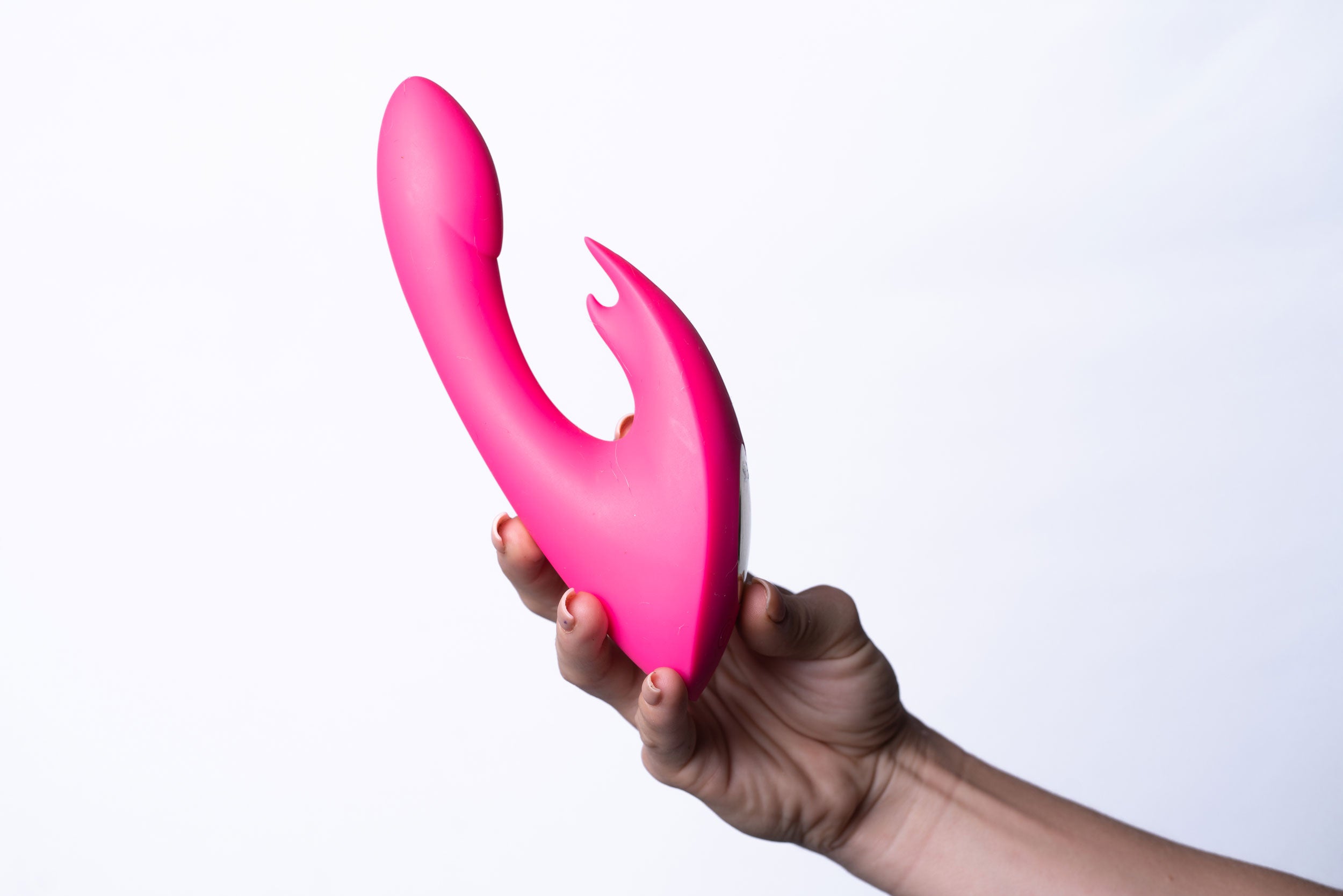 Leah USB Rechargeable Silicone 10-Function Rabbit Vibrator - Pink-Vibrators-Maia Toys-Andy's Adult World