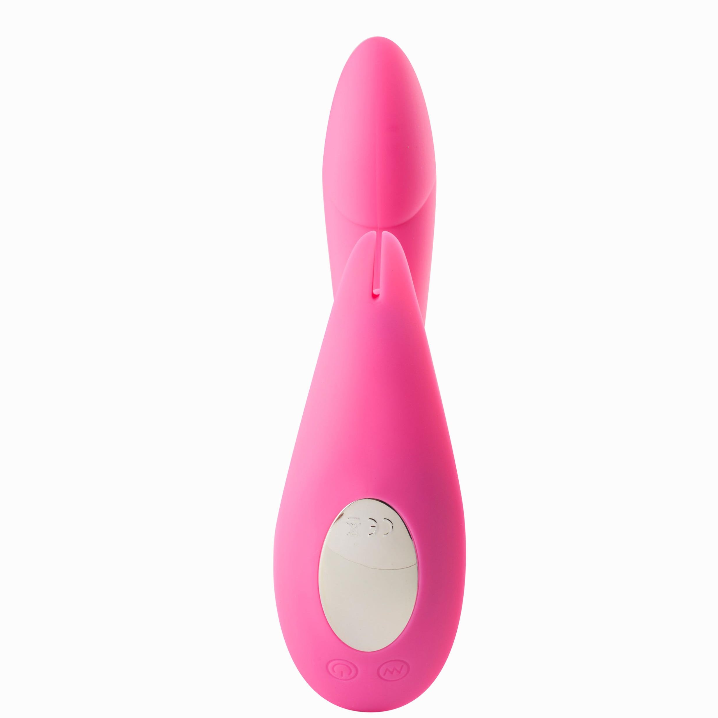 Leah USB Rechargeable Silicone 10-Function Rabbit Vibrator - Pink-Vibrators-Maia Toys-Andy's Adult World