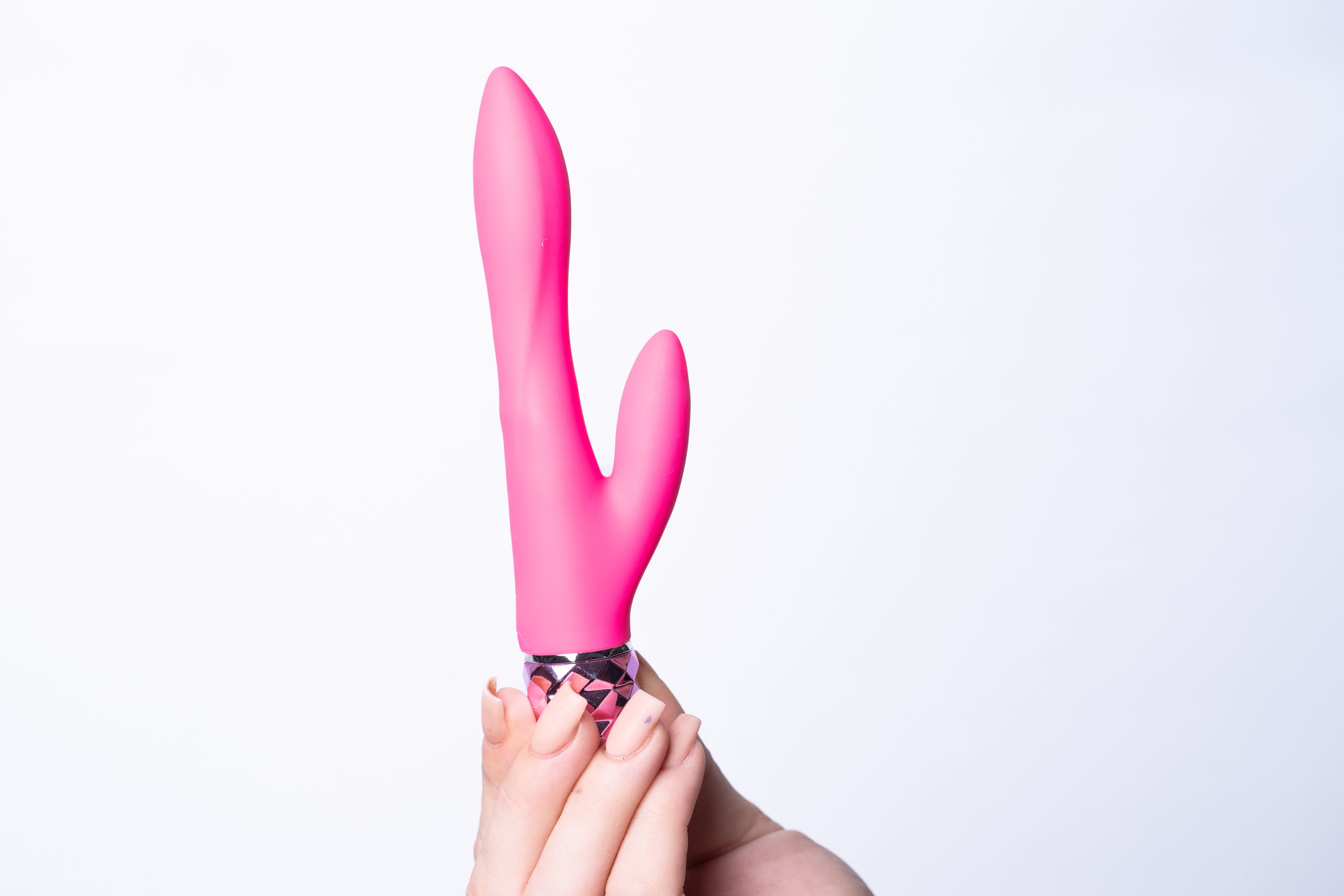 Victoria Crystal Gem Dual Vibrator - Pink-Vibrators-Maia Toys-Andy's Adult World