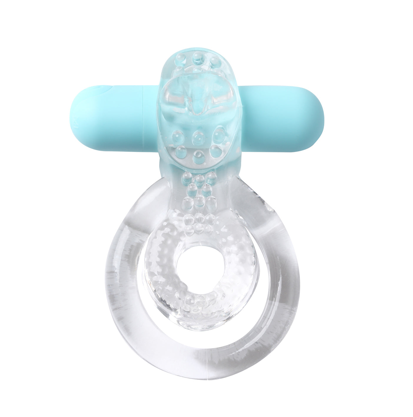 Jayden Vibrating Erection Enhancer Ring - Clear-Cockrings-Maia Toys-Andy's Adult World