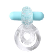 Jayden Vibrating Erection Enhancer Ring - Clear-Cockrings-Maia Toys-Andy's Adult World