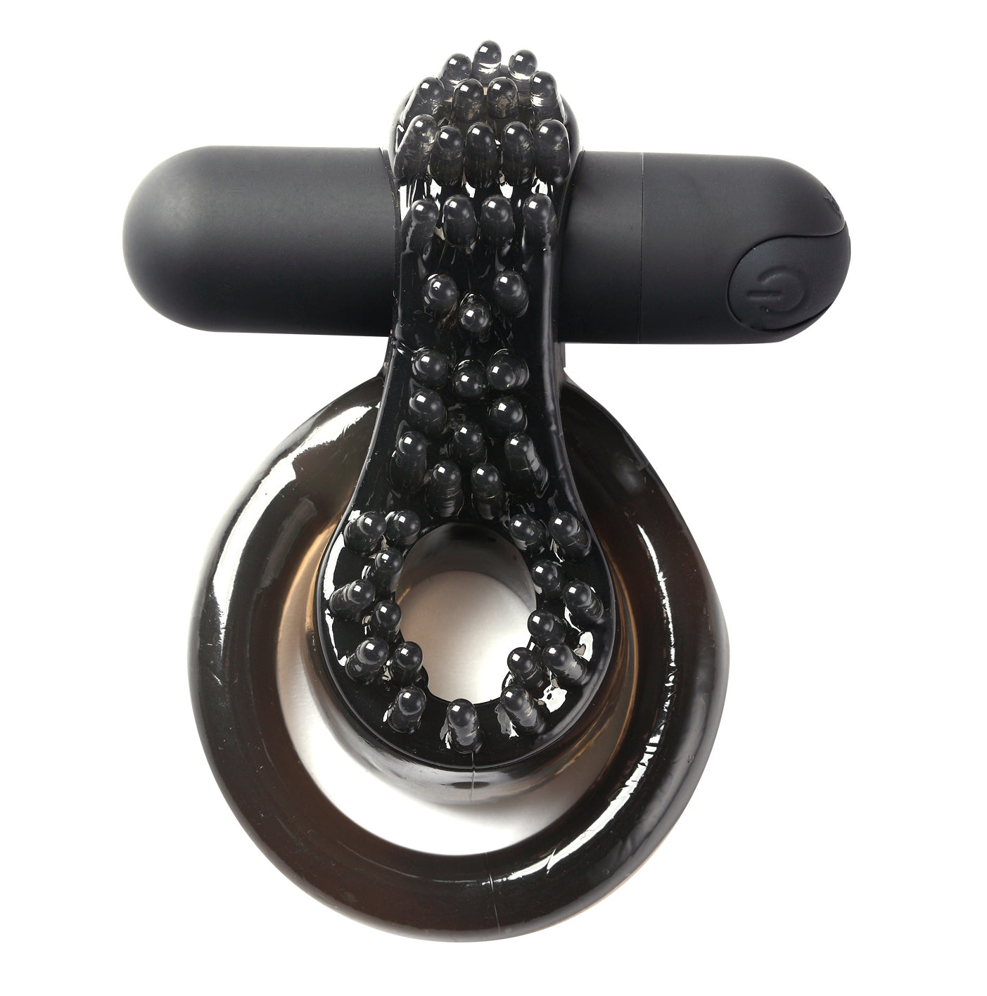 Jagger Vibrating Erection Enhancer Ring - Black-Couples Toys-Maia Toys-Andy's Adult World