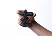 Jagger Vibrating Erection Enhancer Ring - Black-Couples Toys-Maia Toys-Andy's Adult World