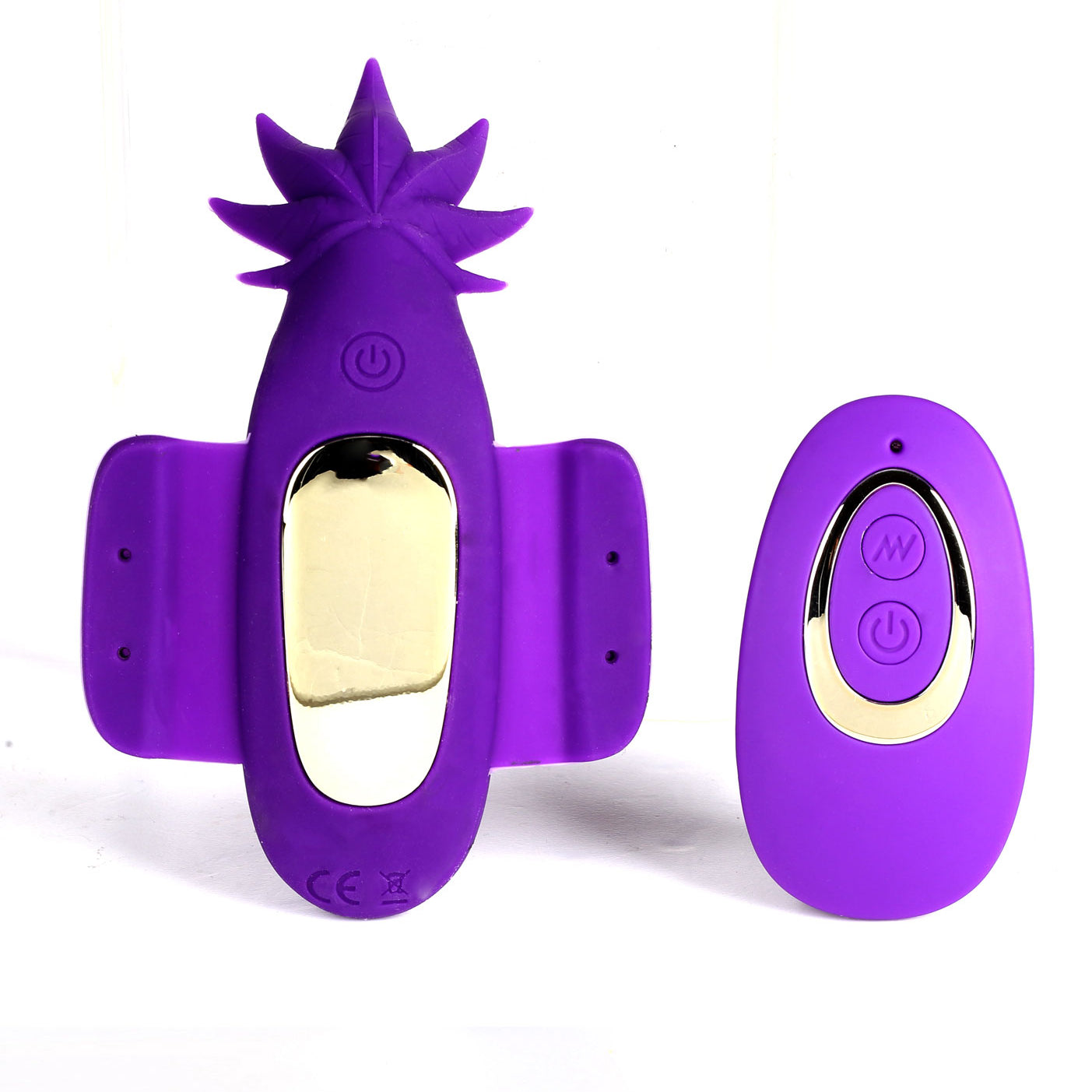 Sativa 10-Function Remote Control Panty Vibrator - 420 Series - Purple-Vibrators-Maia Toys-Andy's Adult World