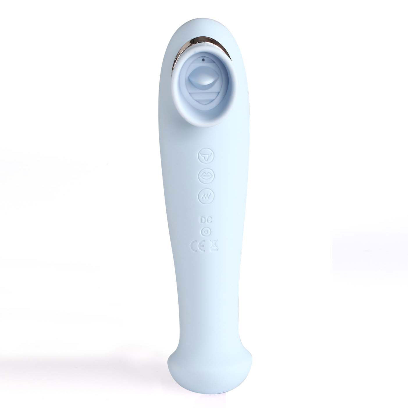 Destiny 15-Function Rechargeable Vibrating - Suction Wand - Blue-Vibrators-Maia Toys-Andy's Adult World