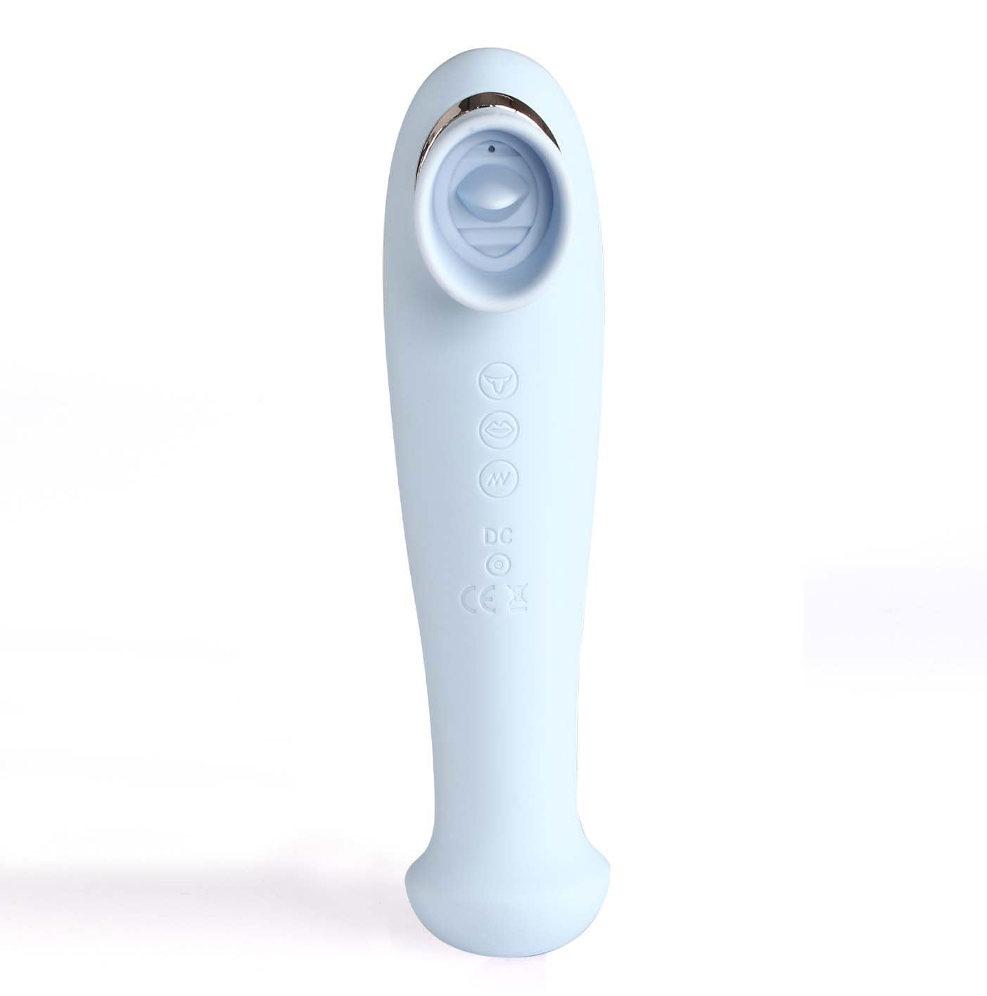 Destiny 15-Function Rechargeable Vibrating - Suction Wand - Blue-Vibrators-Maia Toys-Andy's Adult World