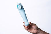 Destiny 15-Function Rechargeable Vibrating - Suction Wand - Blue-Vibrators-Maia Toys-Andy's Adult World