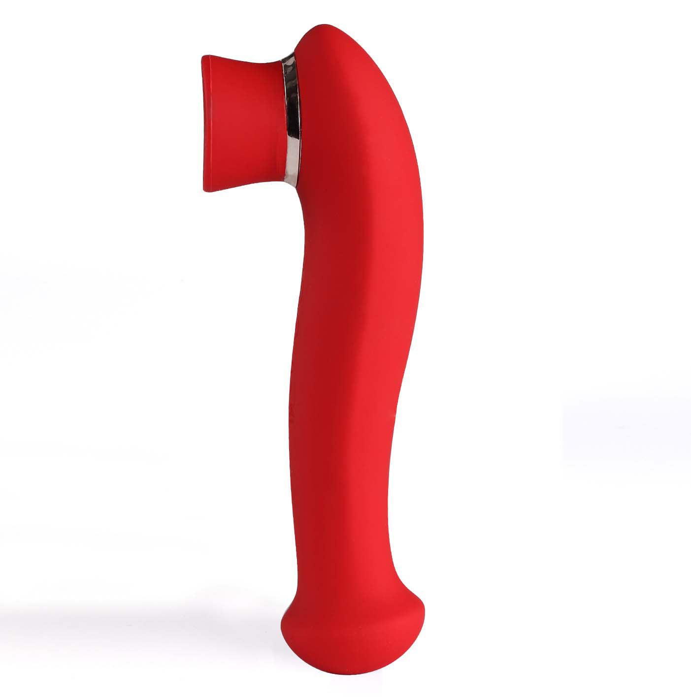 Destiny 15-Function Rechargeable Vibrating - Suction Wand - Cherry Red-Vibrators-Maia Toys-Andy's Adult World