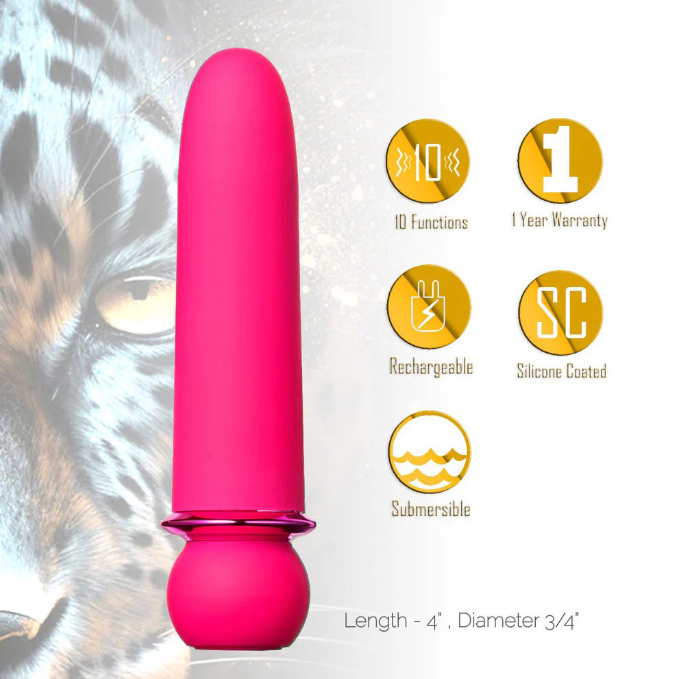 Jaguar Fiercely Powerful - Pink-Vibrators-Maia Toys-Andy's Adult World