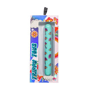 Lucy Mushroom Pattern Rechargeable X-Long Bullet - Blue-Vibrators-Maia Toys-Andy's Adult World