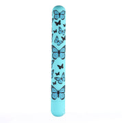 Monarch X-Long Butterfly Print Bullet - Blue-Vibrators-Maia Toys-Andy's Adult World