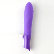 Margo Silicone Textured Bullet Vibrator - Neon Purple-Vibrators-Maia Toys-Andy's Adult World