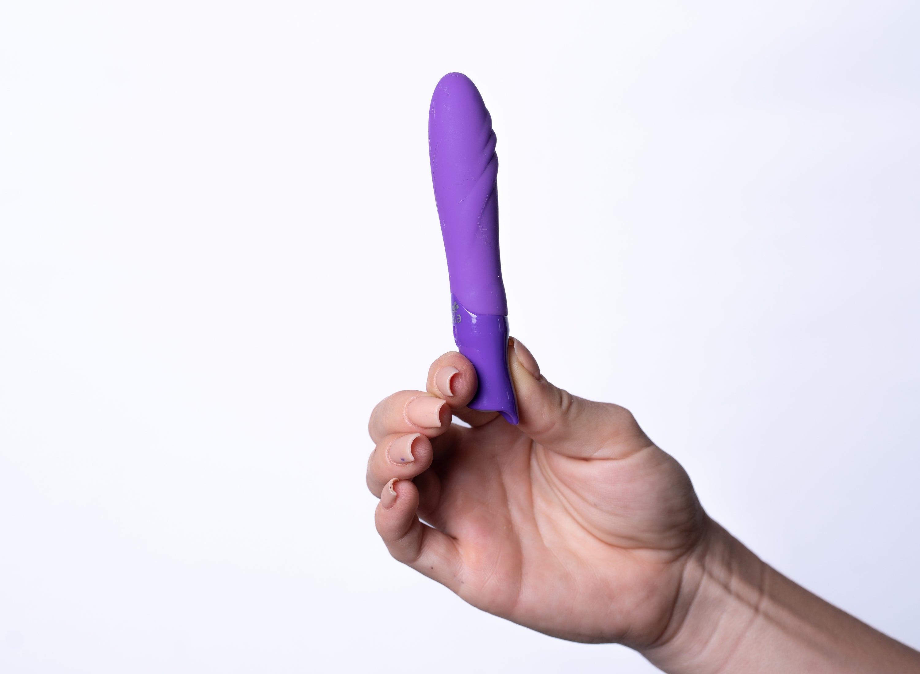 Margo Silicone Textured Bullet Vibrator - Neon Purple-Vibrators-Maia Toys-Andy's Adult World