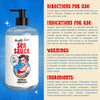 Naughty Jane's Sex Sauce Natural Lubricant 16oz-Lubricants Creams & Glides-XR Naughty Jane's-Andy's Adult World