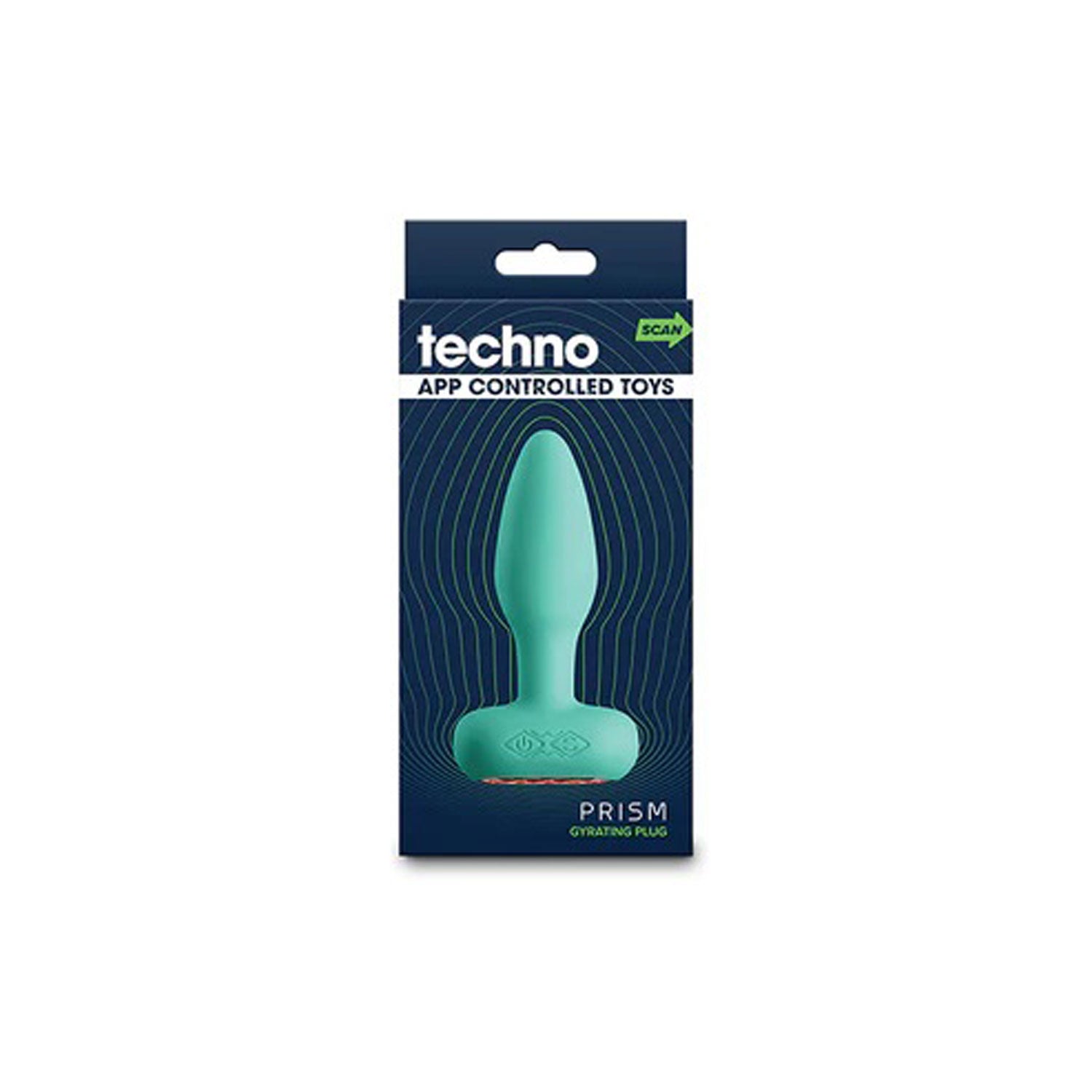 Techno - Prism - Teal-Anal Toys & Stimulators-nsnovelties-Andy's Adult World