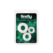 Firefly - 3 Pc Bubble Rings - White-Cockrings-nsnovelties-Andy's Adult World