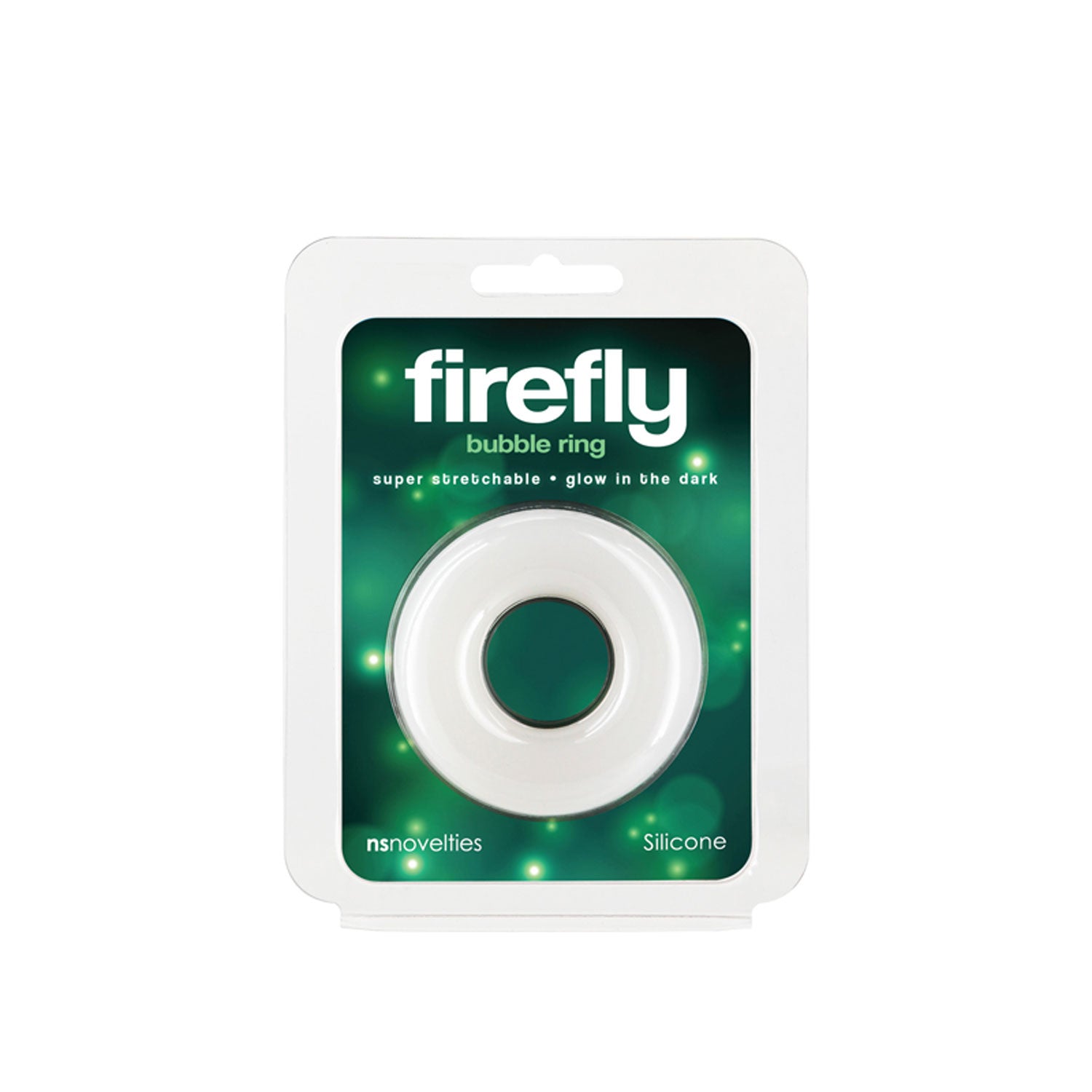 Firefly - Bubble Ring - Large - White-Cockrings-nsnovelties-Andy's Adult World