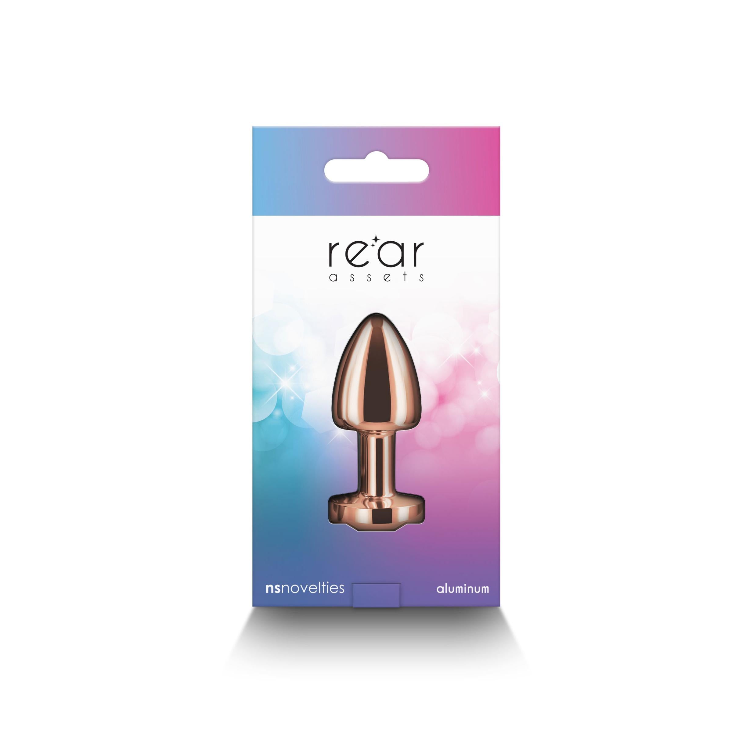 Rear Assets - Petite - Rose Gold/rainbow-Anal Toys & Stimulators-nsnovelties-Andy's Adult World