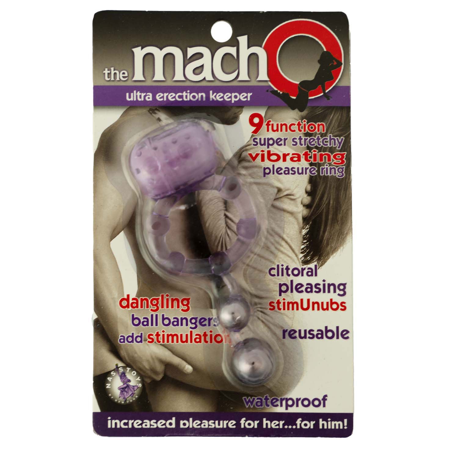 The Macho Ultra Erection Keeper - Purple-Cockrings-Nasstoys-Andy's Adult World