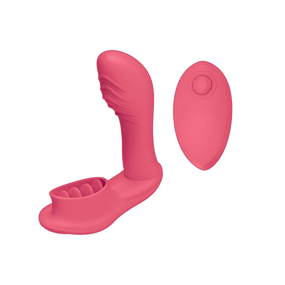 Blaze Remote Control Satisfier - Coral-Clit Stimulators-Nasstoys-Andy's Adult World