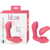 Blaze Remote Control Satisfier - Coral-Clit Stimulators-Nasstoys-Andy's Adult World