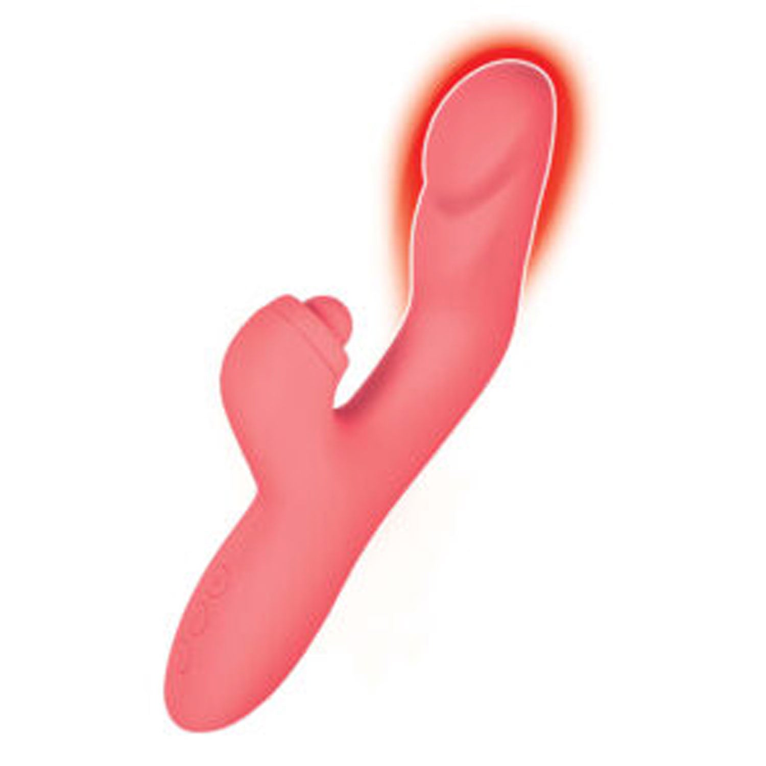 Goddess Heat Up Tapping Massager - Coral-Vibrators-Nasstoys-Andy's Adult World