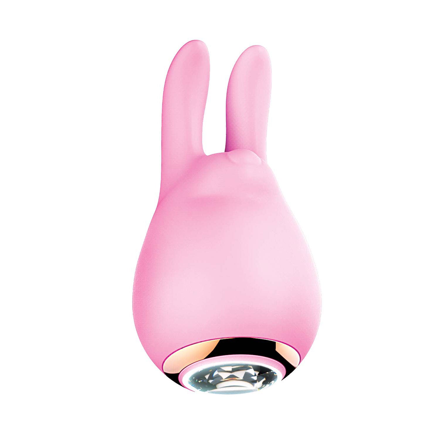 Goddess Diamond Bunny Tickler - Pink-Vibrators-Nasstoys-Andy's Adult World