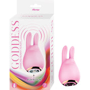 Goddess Diamond Bunny Tickler - Pink-Vibrators-Nasstoys-Andy's Adult World