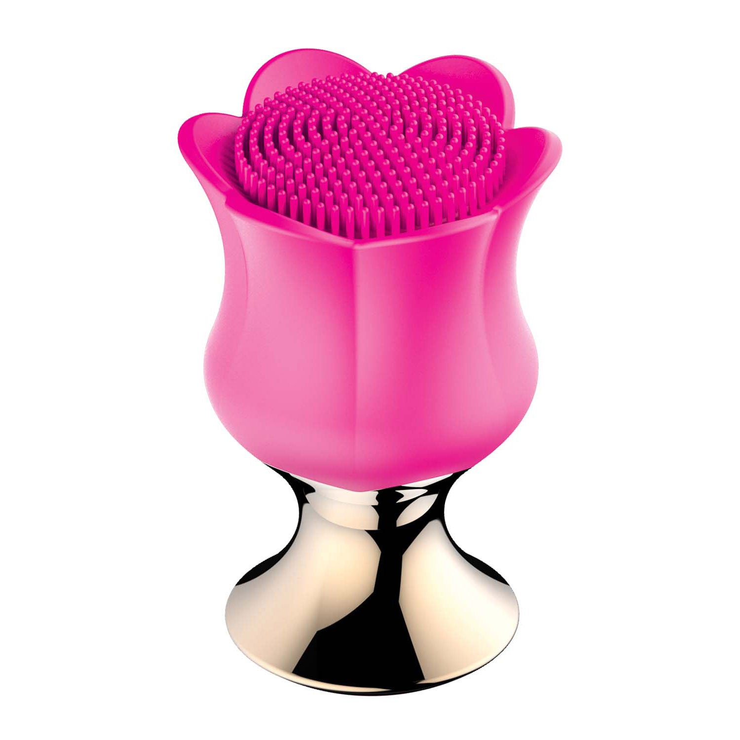 Goddess Diamond Bloom Massager - Fushcia-Vibrators-Nasstoys-Andy's Adult World