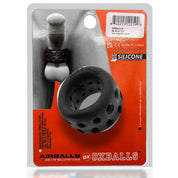 Airballs Air-Lite Vented Ball Stretcher - Black Ice-Cockrings-Oxballs-Andy's Adult World