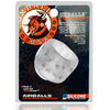 Airballs Air-Lite Vented Ball Stretcher - Clear Ice-Cockrings-Oxballs-Andy's Adult World