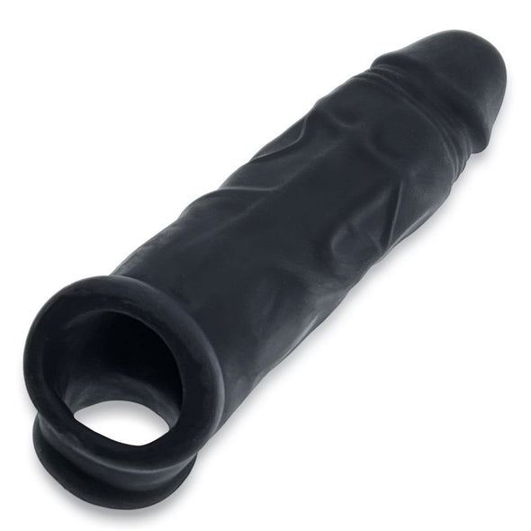 Dicker Ultra-Slim Cocksheath - Black Ice-Penis Extension & Sleeves-Oxballs-Andy's Adult World