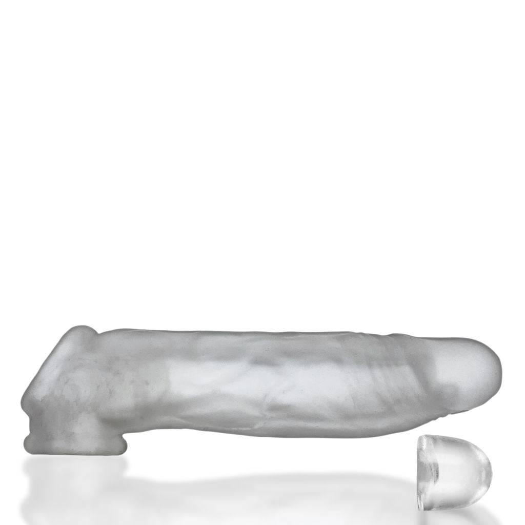 Dicker Ultra-Slim Cocksheath - Clear Ice-Penis Extension & Sleeves-Oxballs-Andy's Adult World