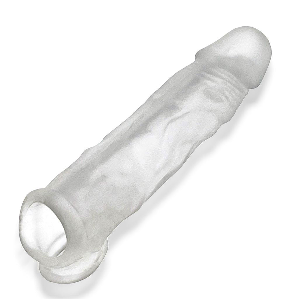 Dicker Ultra-Slim Cocksheath - Clear Ice-Penis Extension & Sleeves-Oxballs-Andy's Adult World