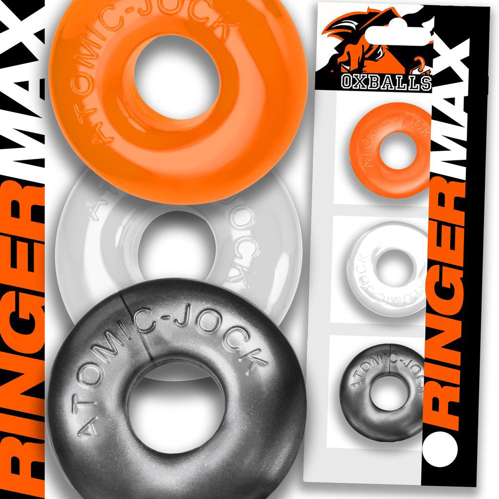 Ringer Max 3-Pack - Hazzard-Cockrings-Oxballs-Andy's Adult World