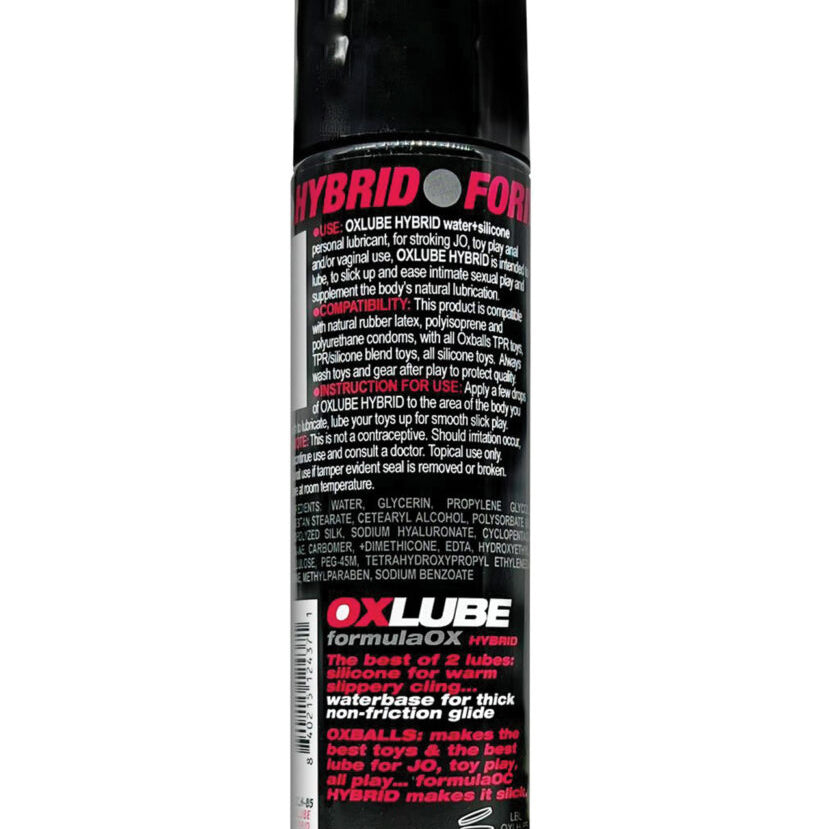 Oxlube Hybrid 4.4 Oz-Lubricants Creams & Glides-OXLube-Andy's Adult World