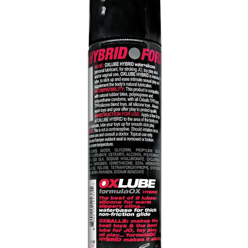 Oxlube Hybrid 8.5 Oz-Lubricants Creams & Glides-OXLube-Andy's Adult World