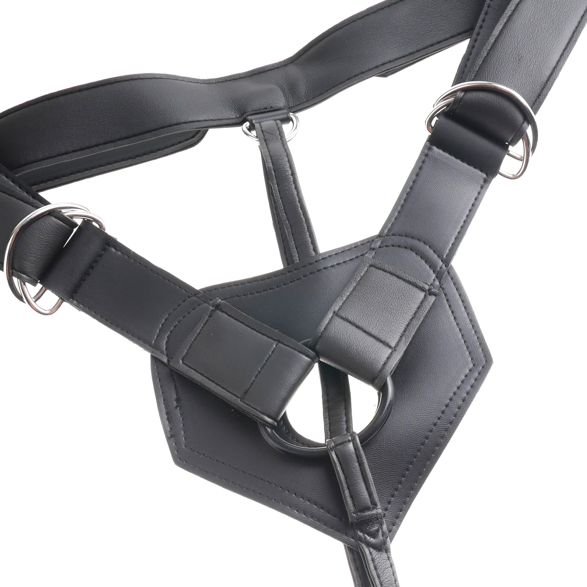 King Cock Strap-on Harness With 9 Inch Cock - Tan-Harnesses & Strap-Ons-Pipedream-Andy's Adult World