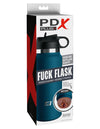 Fuck Flask - Private Pleaser - Blue Bottle - Brown-Masturbation Aids for Males-PDX Brands-Andy's Adult World