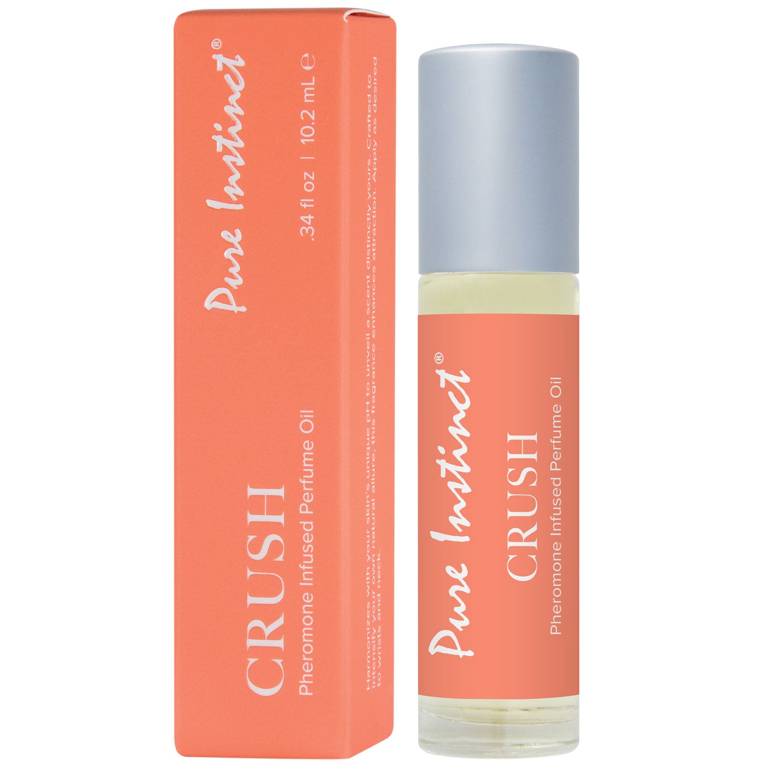 Pure Instinct Pheromone Perfume Oil Crush Roll on 10.2 ml 0.34 ml-Bath & Body-Classic Brands-Andy's Adult World