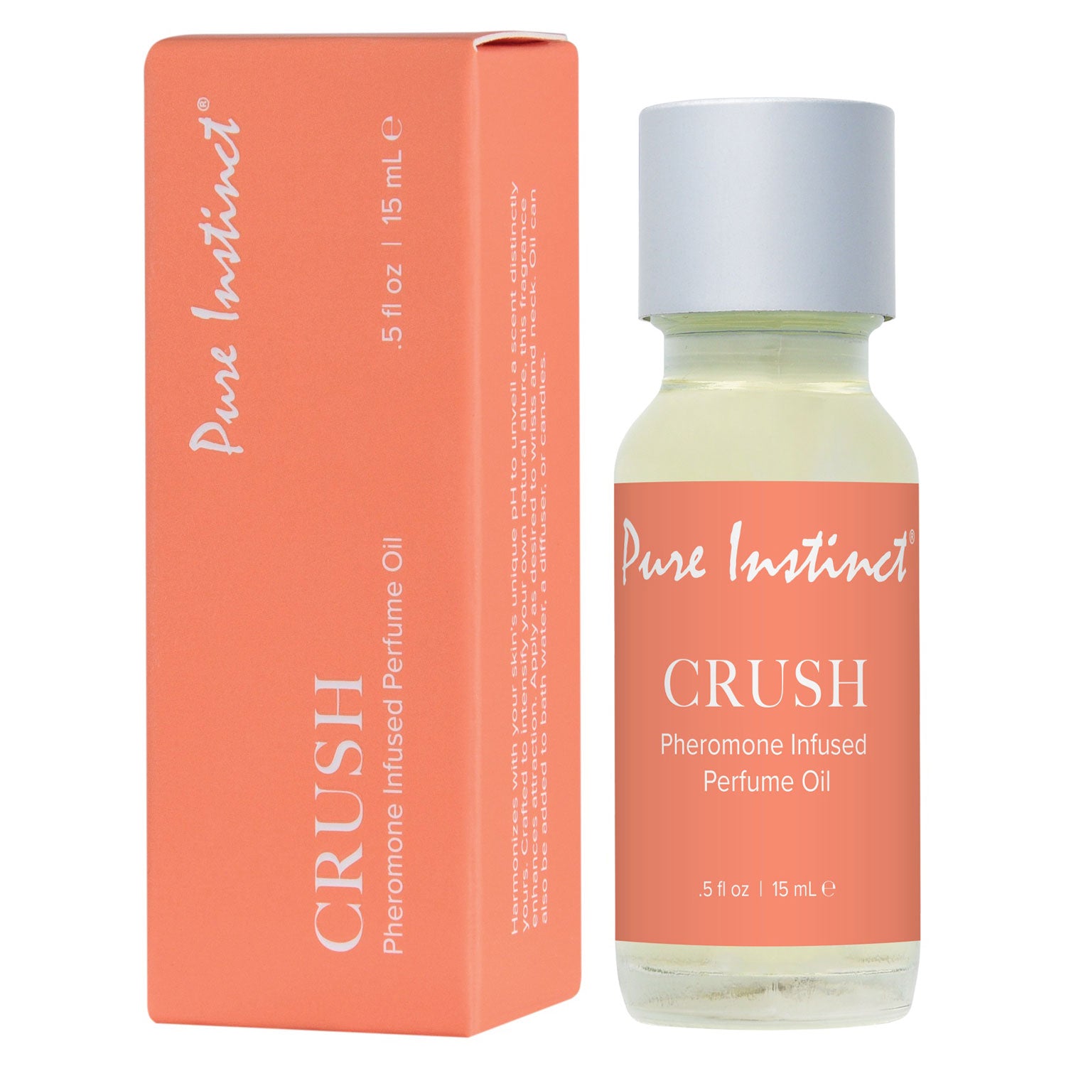 Pure Instinct Pheromone Perfume Oil Crush Dropper 15 ml | 0.5 Fl Oz-Bath & Body-Classic Brands-Andy's Adult World