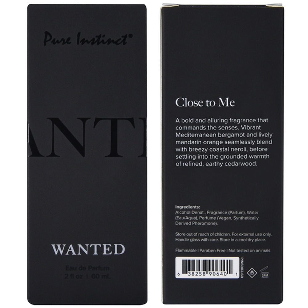 Pure Instinct Pheromone Eau De Parfum Wanted 2oz 60ml-Bath & Body-Classic Brands-Andy's Adult World