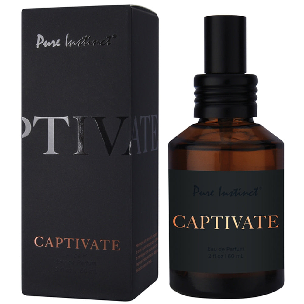 Pure Instinct Pheromone Eau De Parfum Captivate 2oz 60ml-Bath & Body-Classic Brands-Andy's Adult World